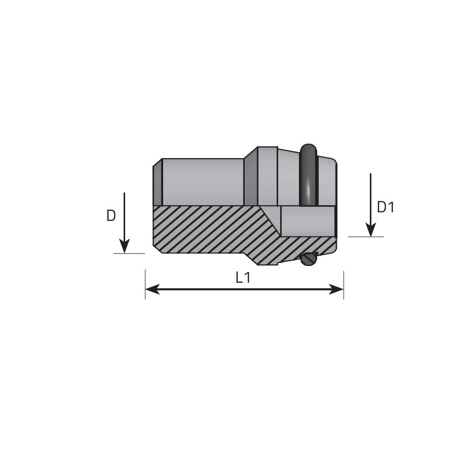DIN 24° BLACKING PLUG -