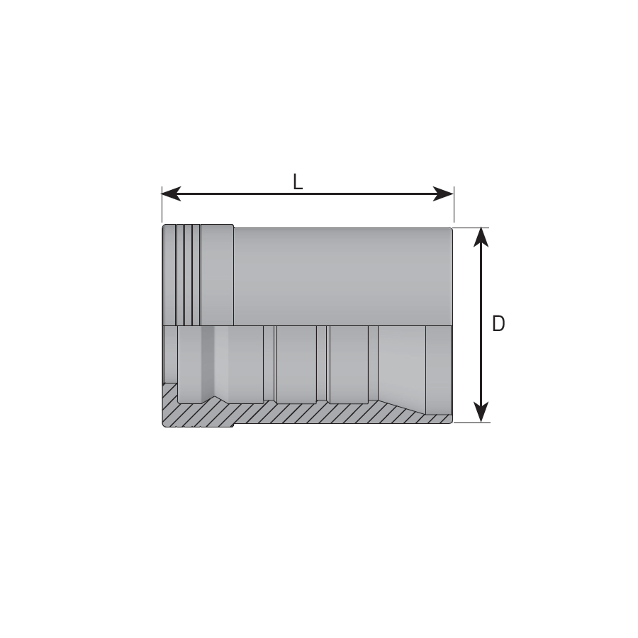 INTERLOCK FERRULE FOR 4SH