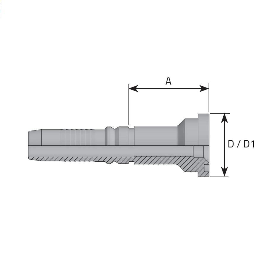 INTERLOCK FLANGE CODE 61 - 3000 PSI